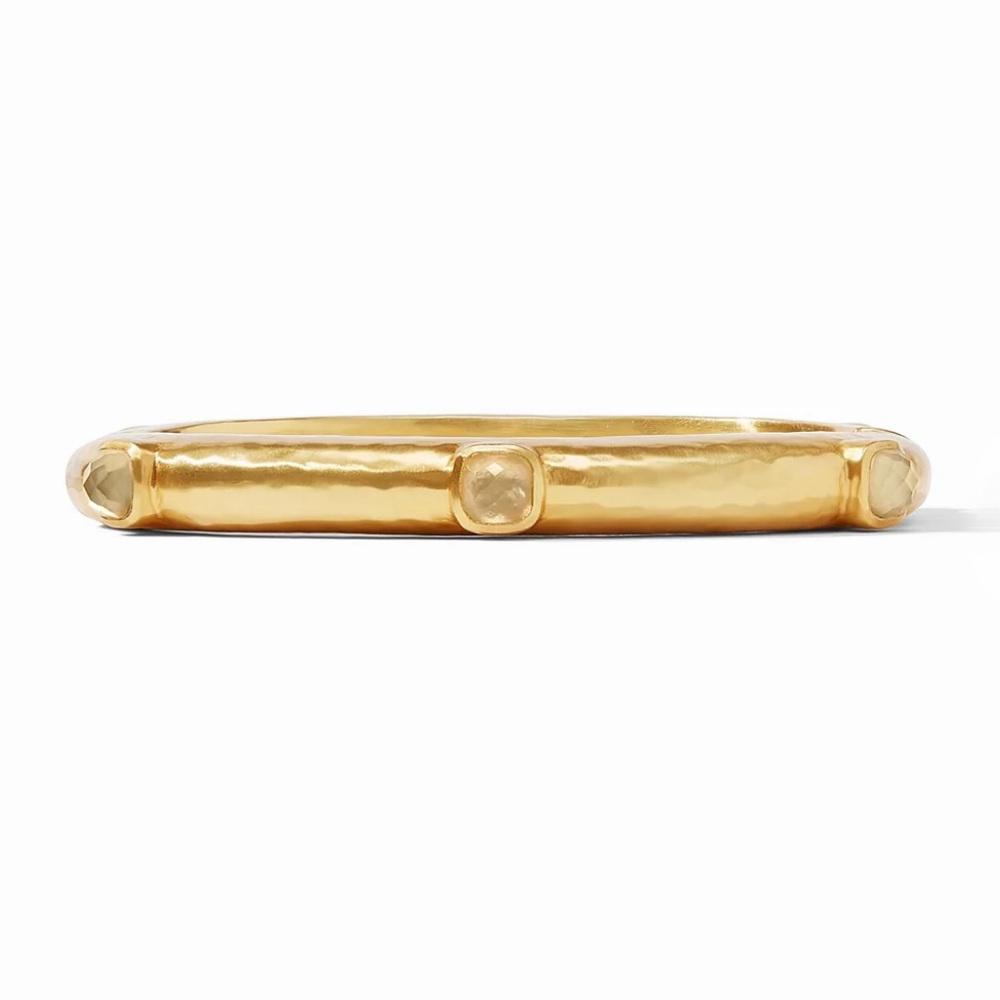 Julie Vos 24k Catalina Stone Hinge Bracelet